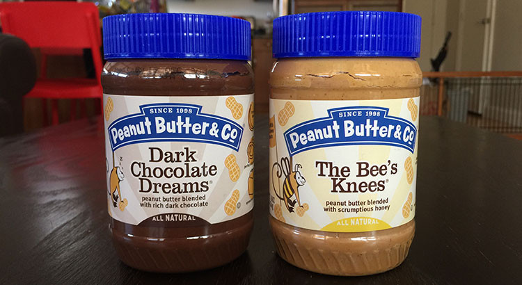 Peanut Butter & Co.'s Dark Chocolate Dreams and The Bees Knees