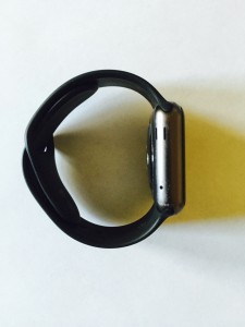 Side of Apple Watch