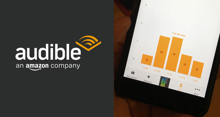 Audible is a membership-based audiobook service from Amazon.