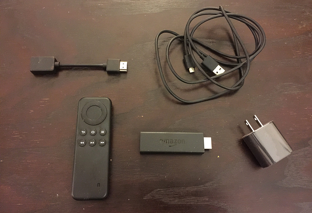 Fire TV Stick inside the box