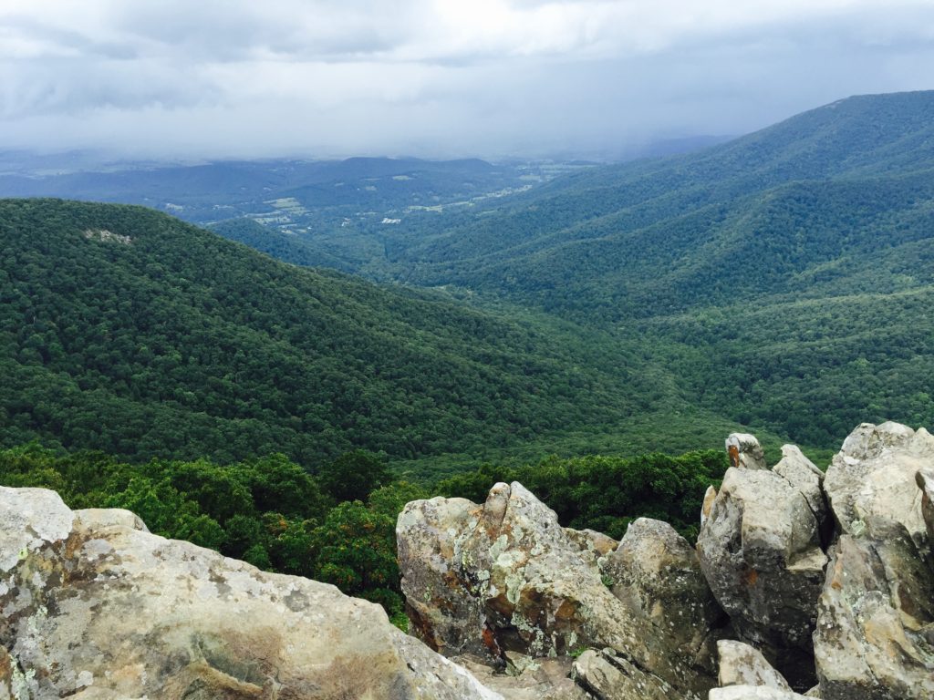 Shenandoah from Hawksbill Summit