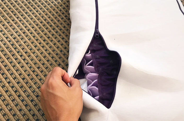 A Review of The Purple Pillow After a Month of Sleep Buys with Friends